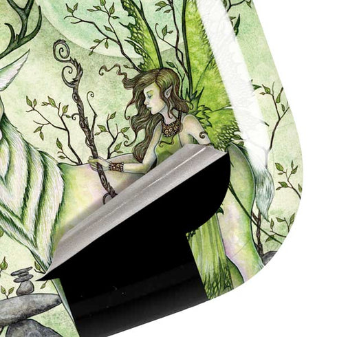 Amy Brown Guardian Fairy and Stag Galaxy Buds Pro Skin